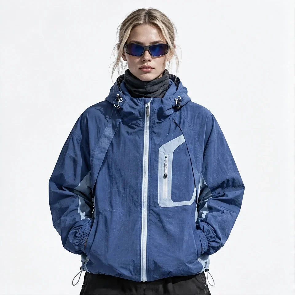 Combe - Unisex 5K Triple-Protection Waterproof Jacket - Ocean blue