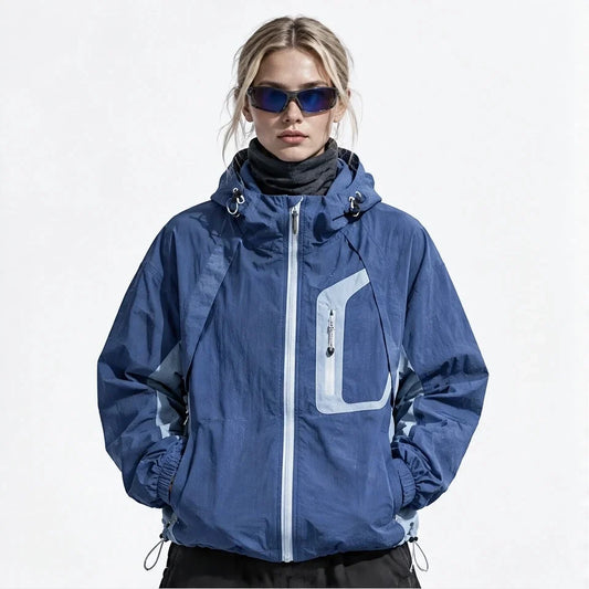 Combe - Unisex 5K Triple-Protection Waterproof Jacket - Ocean blue