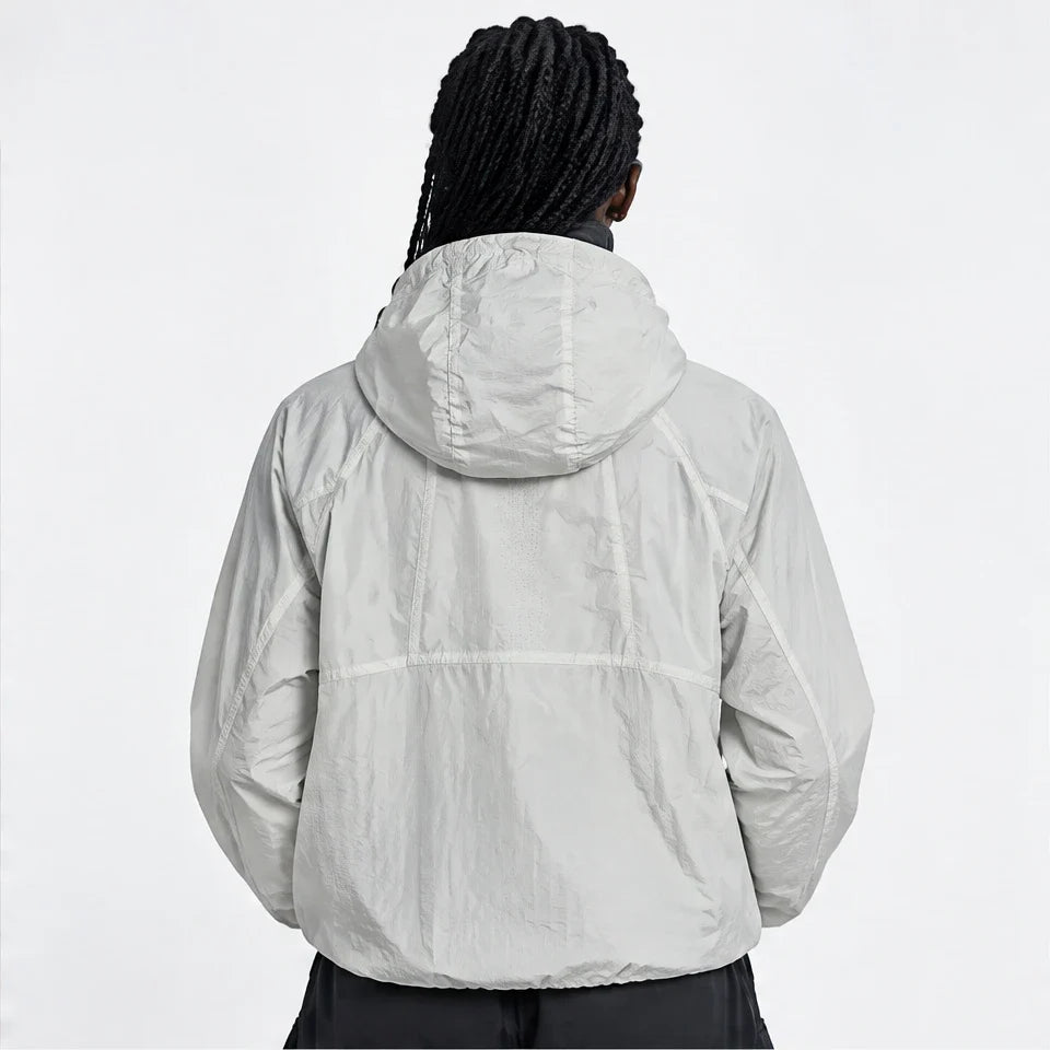 Drisk - Unisex Water-Repellent & Windproof Wrinkle-Free Lightweight Jacket - Light Grey