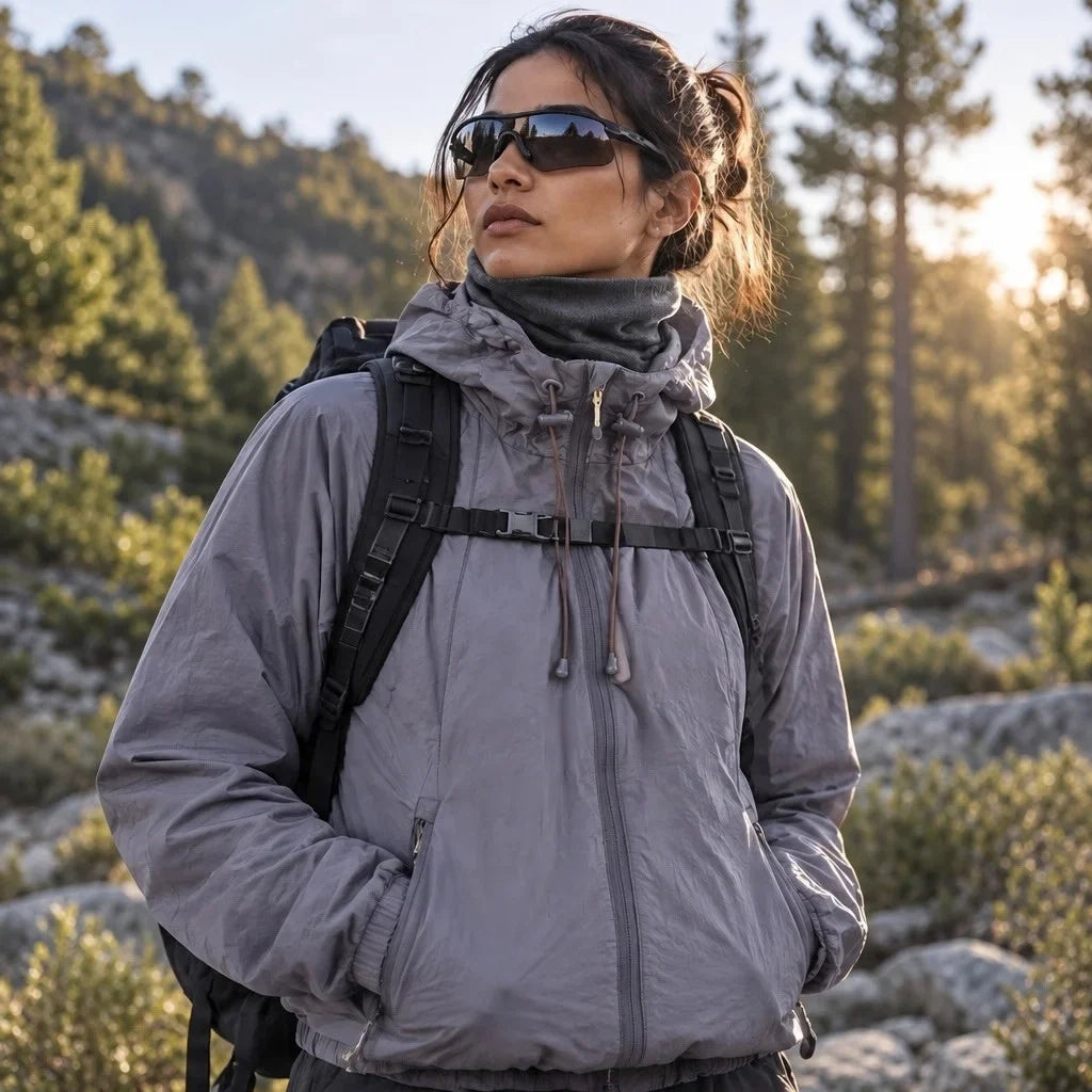 Drisk - Unisex Water-Repellent & Windproof Wrinkle-Free Lightweight Jacket - Purple