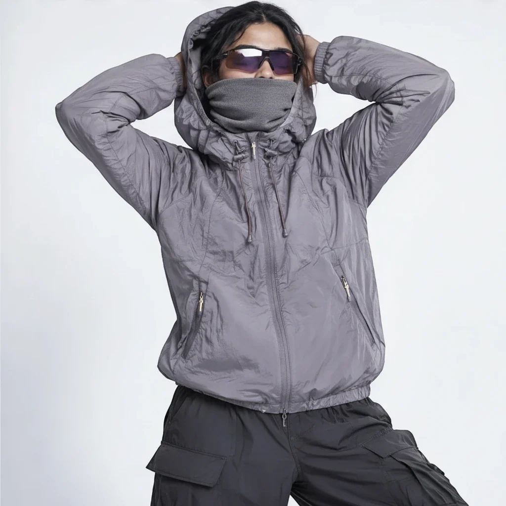 Drisk - Unisex Water-Repellent & Windproof Wrinkle-Free Lightweight Jacket - Purple