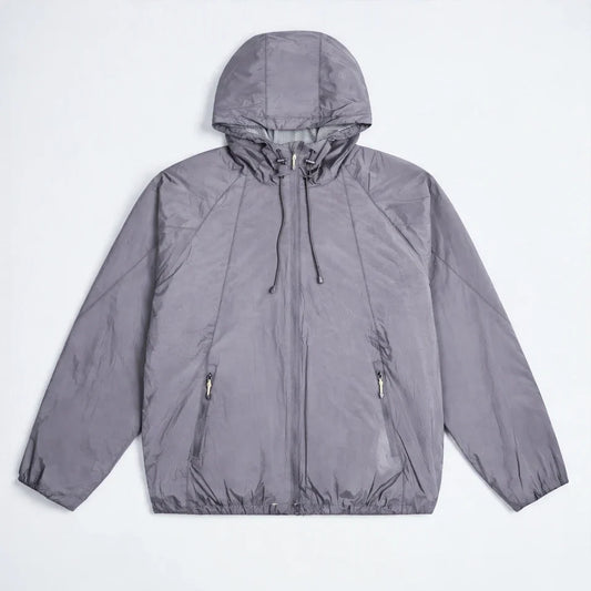 Drisk - Unisex Water-Repellent & Windproof Wrinkle-Free Lightweight Jacket - Purple
