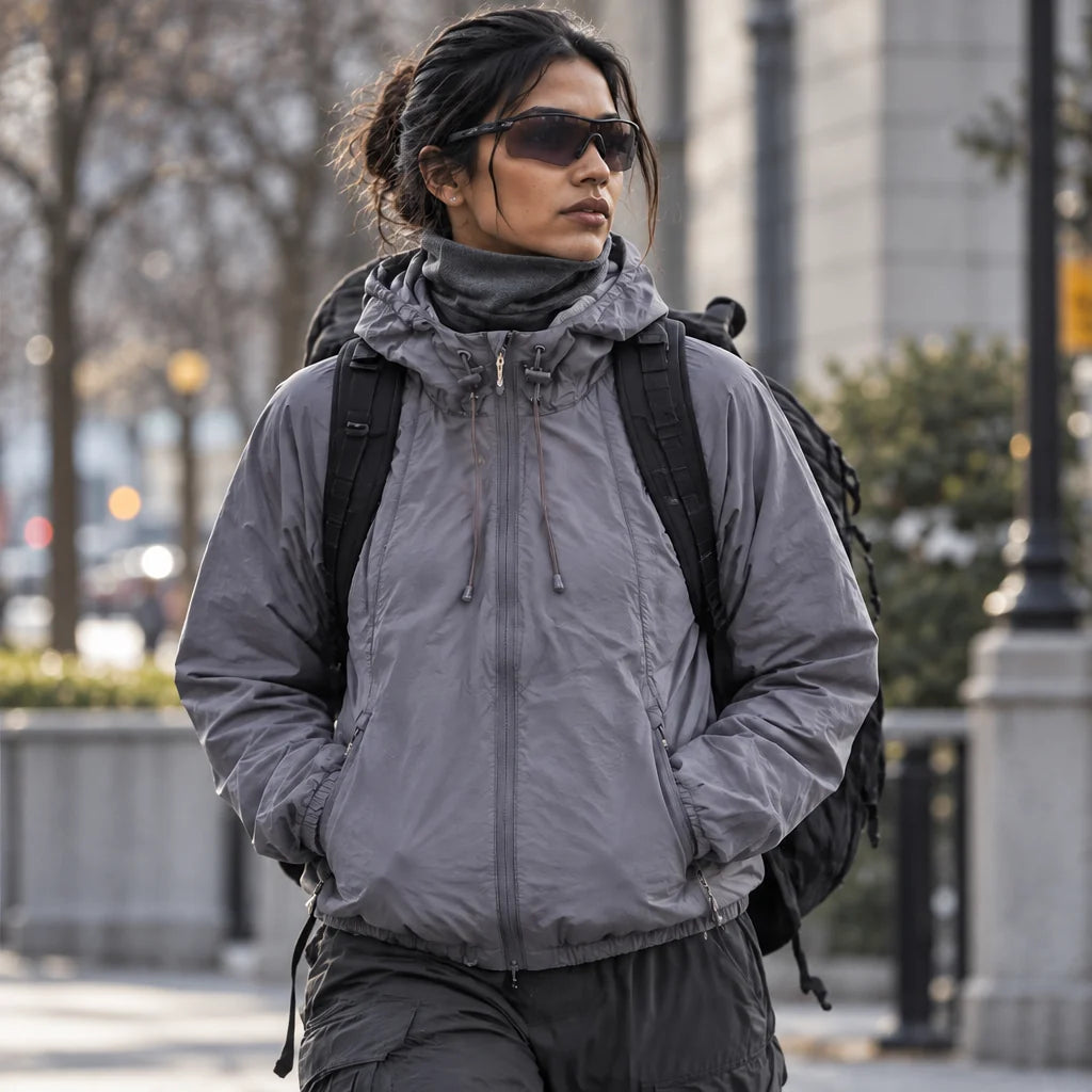 Drisk - Unisex Water-Repellent & Windproof Wrinkle-Free Lightweight Jacket - Purple