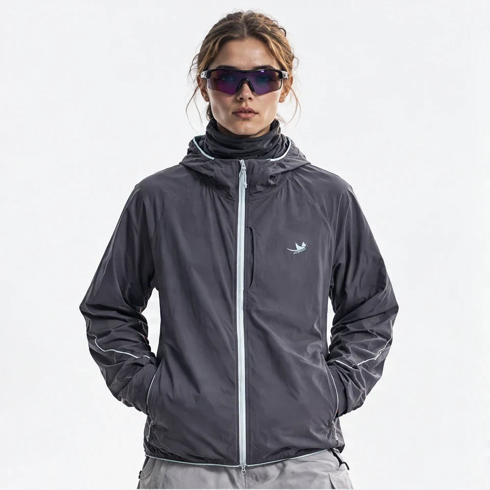 Braw - Unisex Water-Repellent & Windproof UPF50+ Lightweight Jacket - Dark Grey