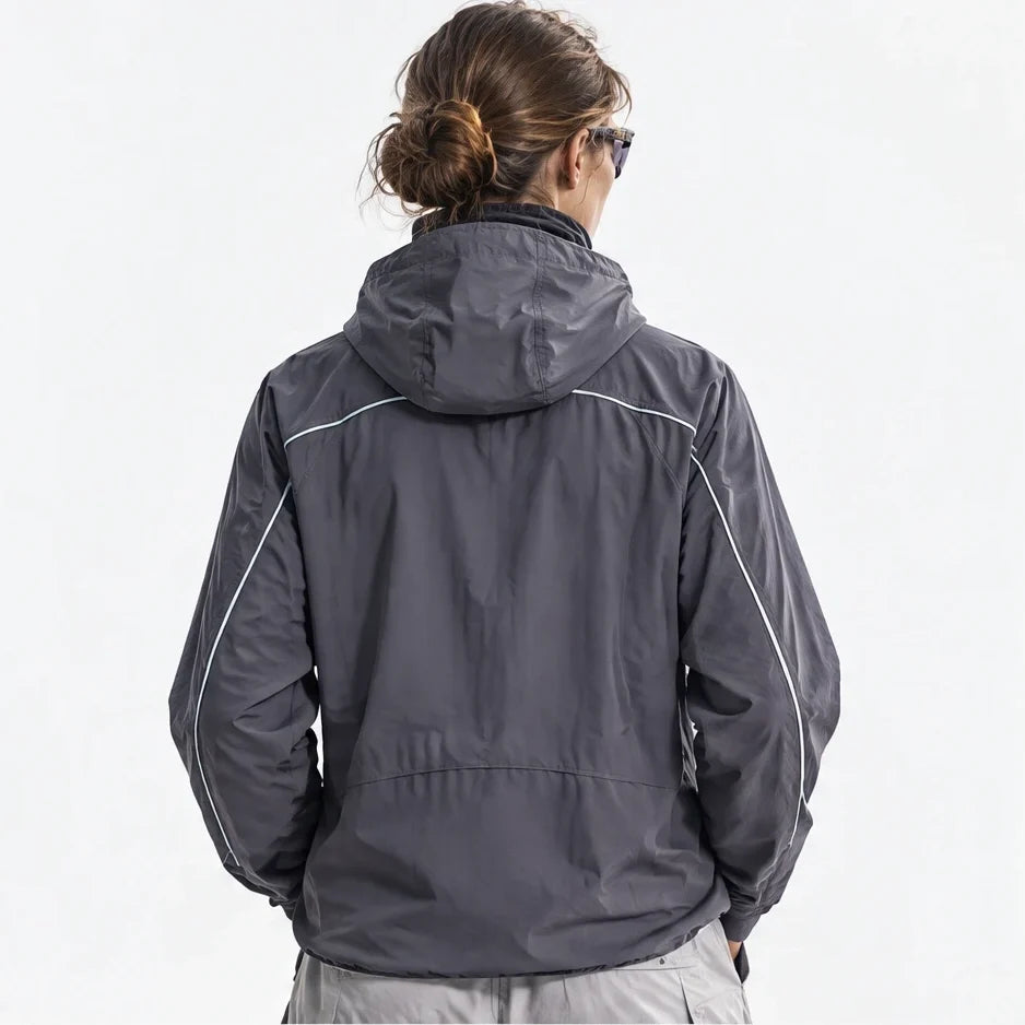 Braw - Unisex Water-Repellent & Windproof UPF50+ Lightweight Jacket - Dark Grey