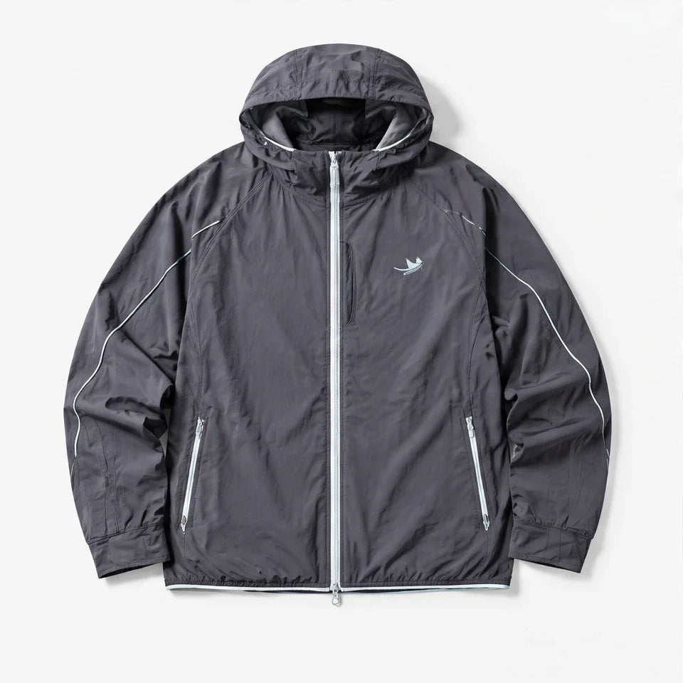 Braw - Unisex Water-Repellent & Windproof UPF50+ Lightweight Jacket - Dark Grey