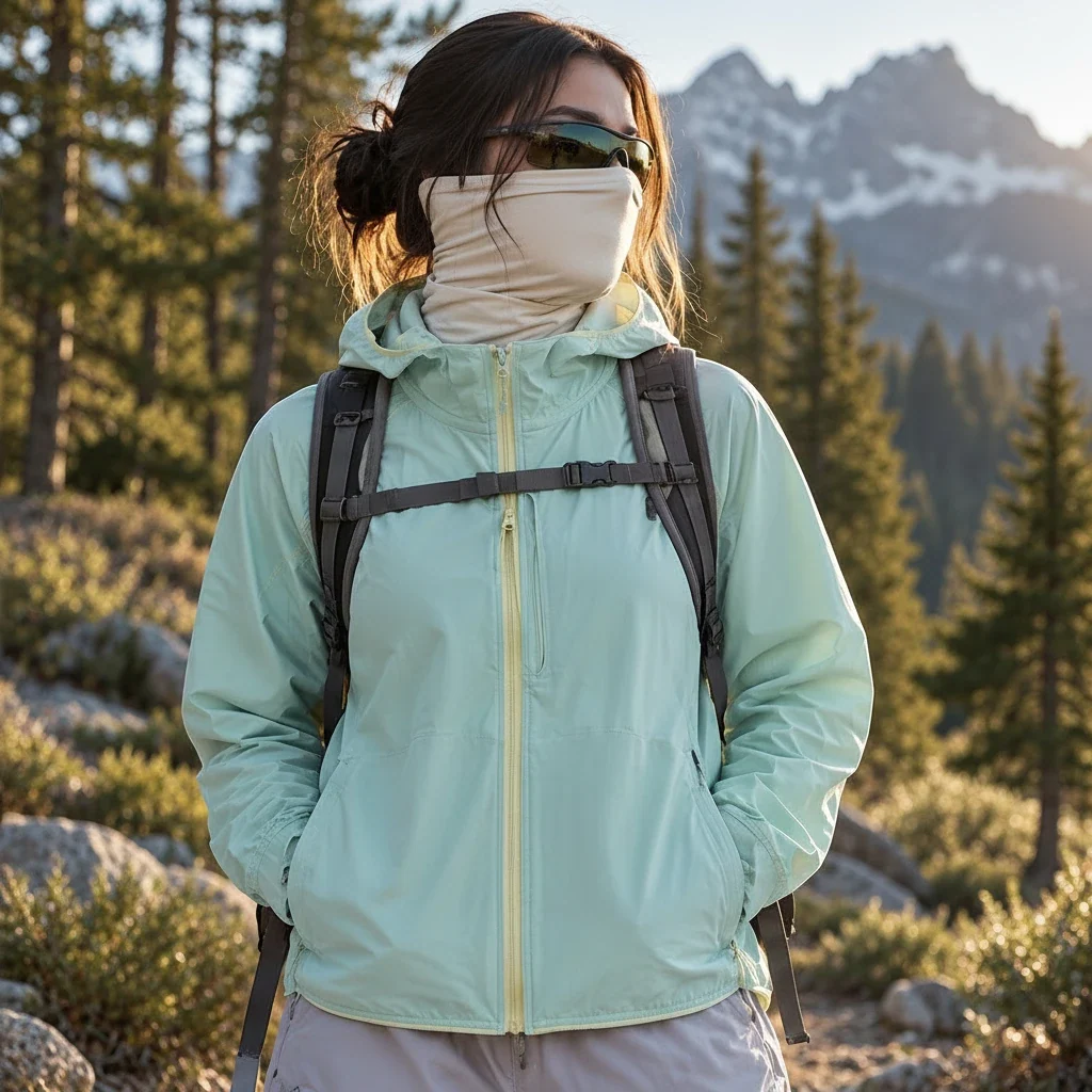 Braw - Unisex Water-Repellent & Windproof UPF50+ Lightweight Jacket - Light green
