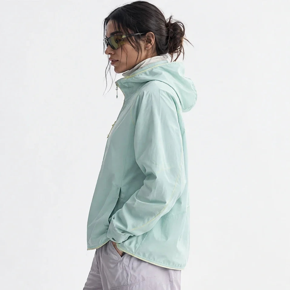 Braw - Unisex Water-Repellent & Windproof UPF50+ Lightweight Jacket - Light green