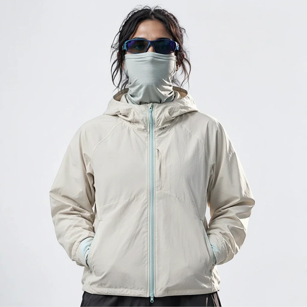 Braw - Unisex Water-Repellent & Windproof UPF50+ Lightweight Jacket - Light Khaki