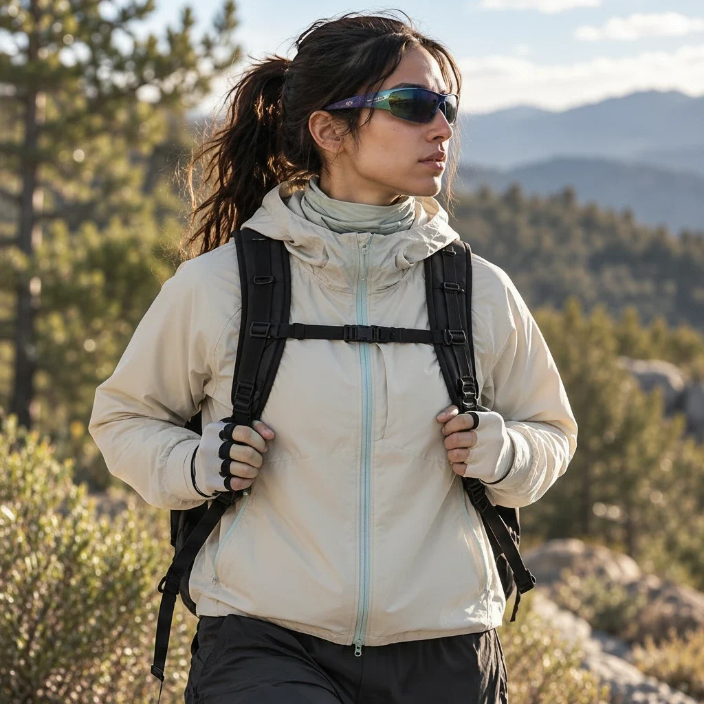 Braw - Unisex Water-Repellent & Windproof UPF50+ Lightweight Jacket - Light Khaki