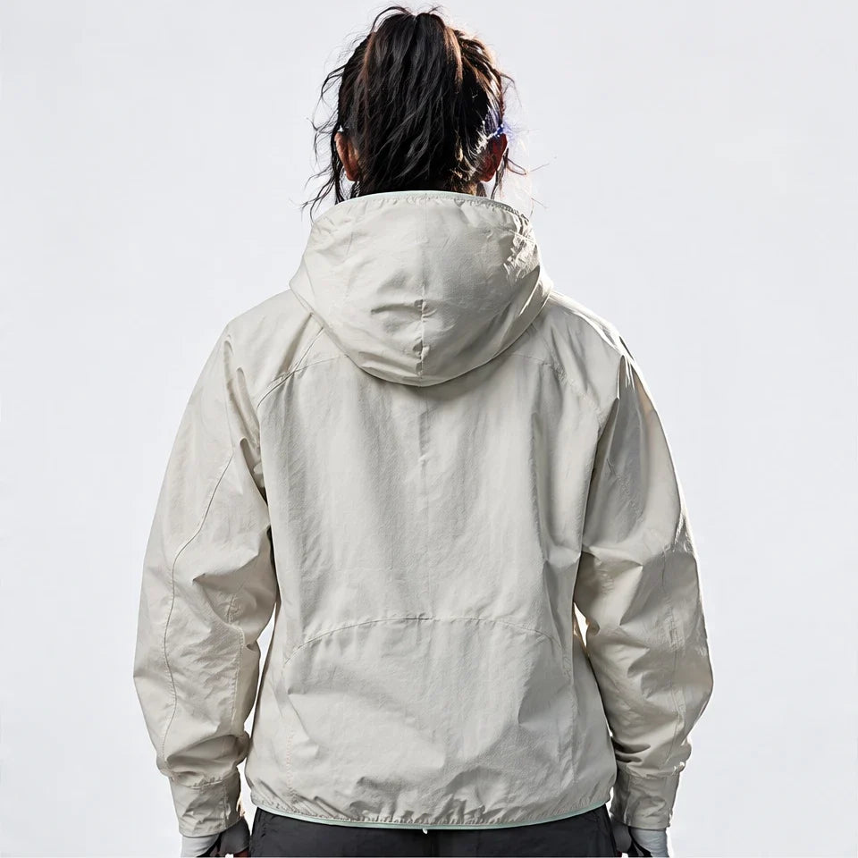 Braw - Unisex Water-Repellent & Windproof UPF50+ Lightweight Jacket - Light Khaki