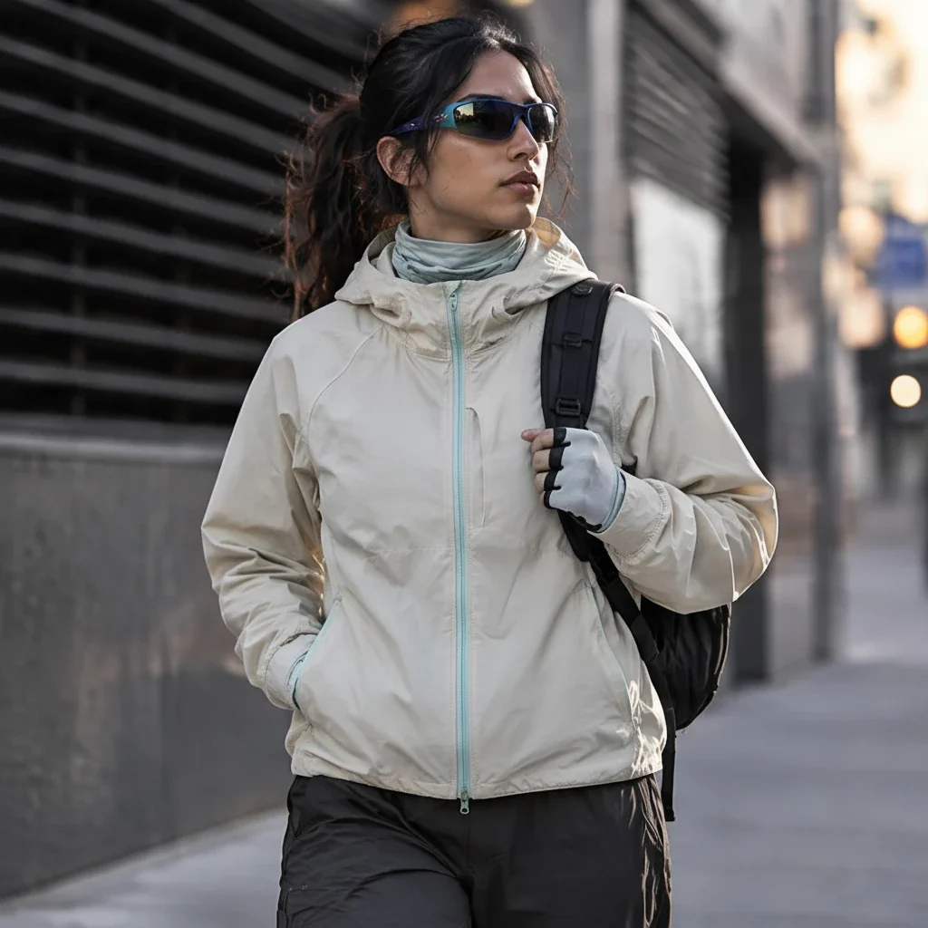 Braw - Unisex Water-Repellent & Windproof UPF50+ Lightweight Jacket - Light Khaki