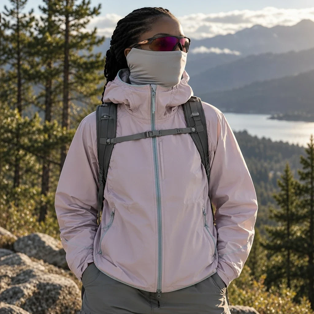 Braw - Unisex Water-Repellent & Windproof UPF50+ Lightweight Jacket - Pink