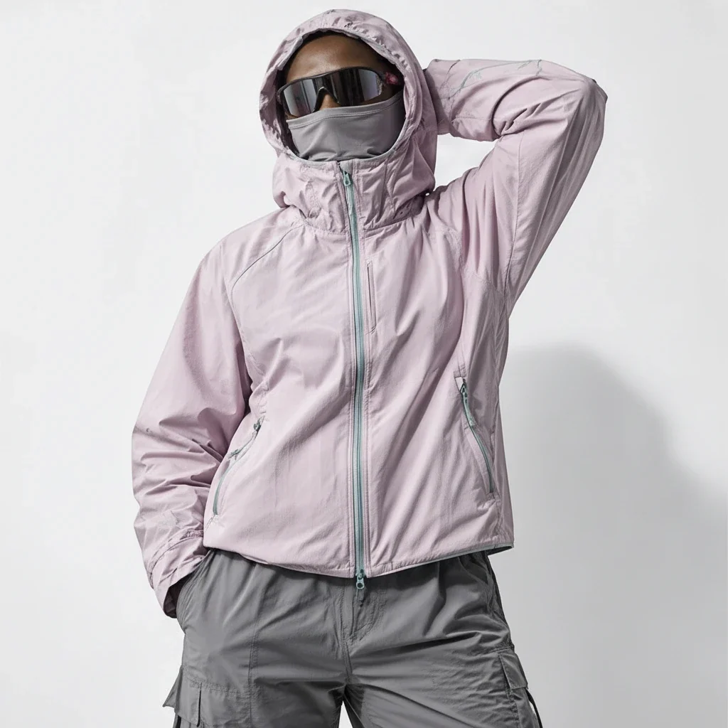 Braw - Unisex Water-Repellent & Windproof UPF50+ Lightweight Jacket - Pink