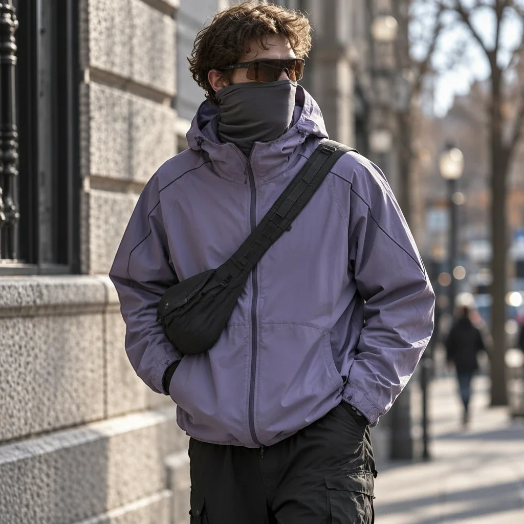 Braw - Unisex Water-Repellent & Windproof UPF50+ Lightweight Jacket - Purple