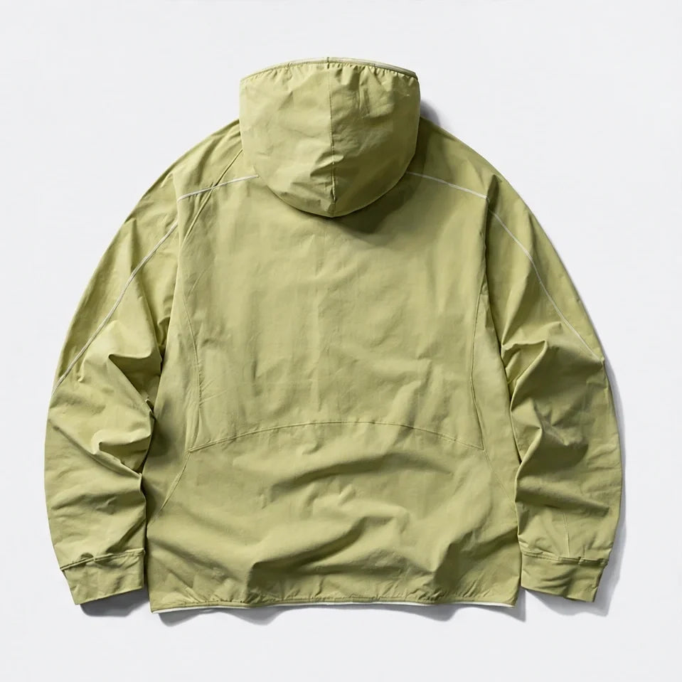 Braw - Unisex Water-Repellent & Windproof UPF50+ Lightweight Jacket - Yellow Green