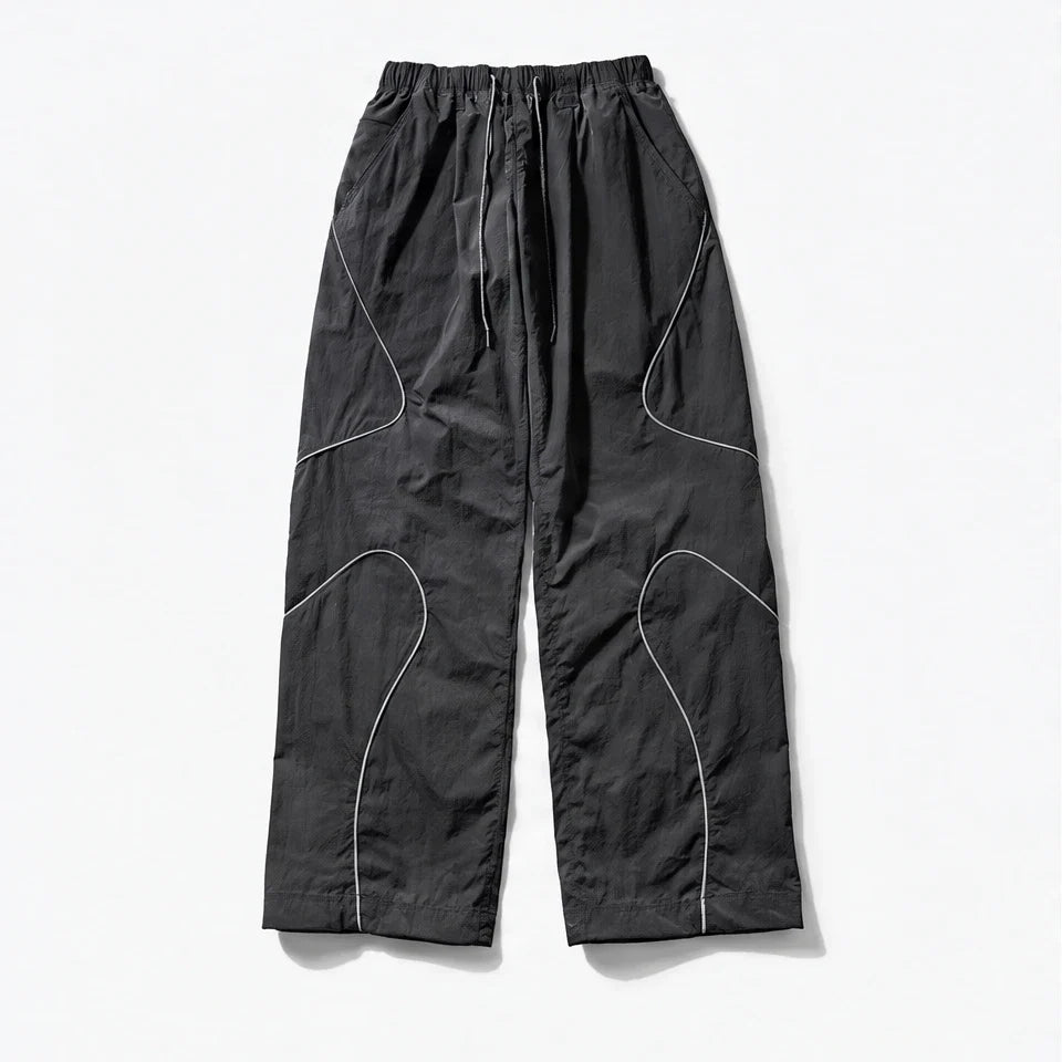Sough - Unisex Water-Repellent & Quick-Dry Reflective Walking Trousers - Dark Grey
