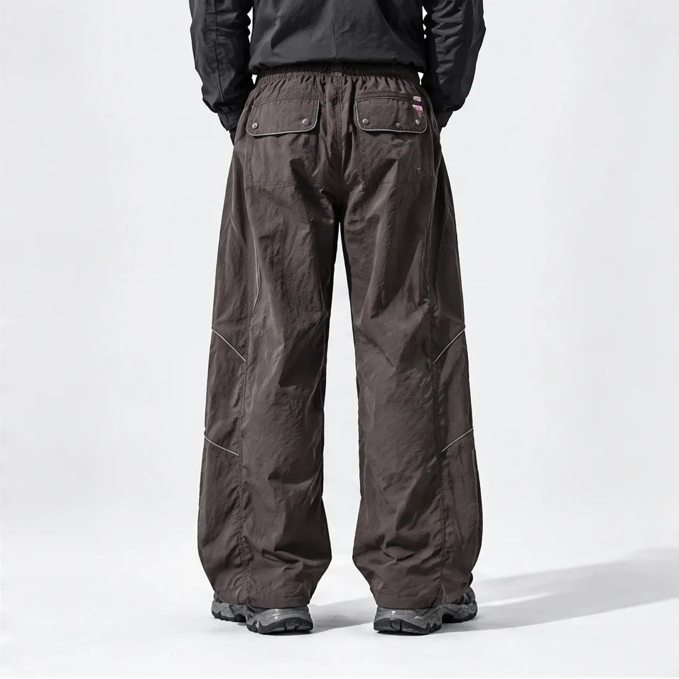 Sough - Unisex Water-Repellent & Quick-Dry Reflective Walking Trousers - Mist Purple
