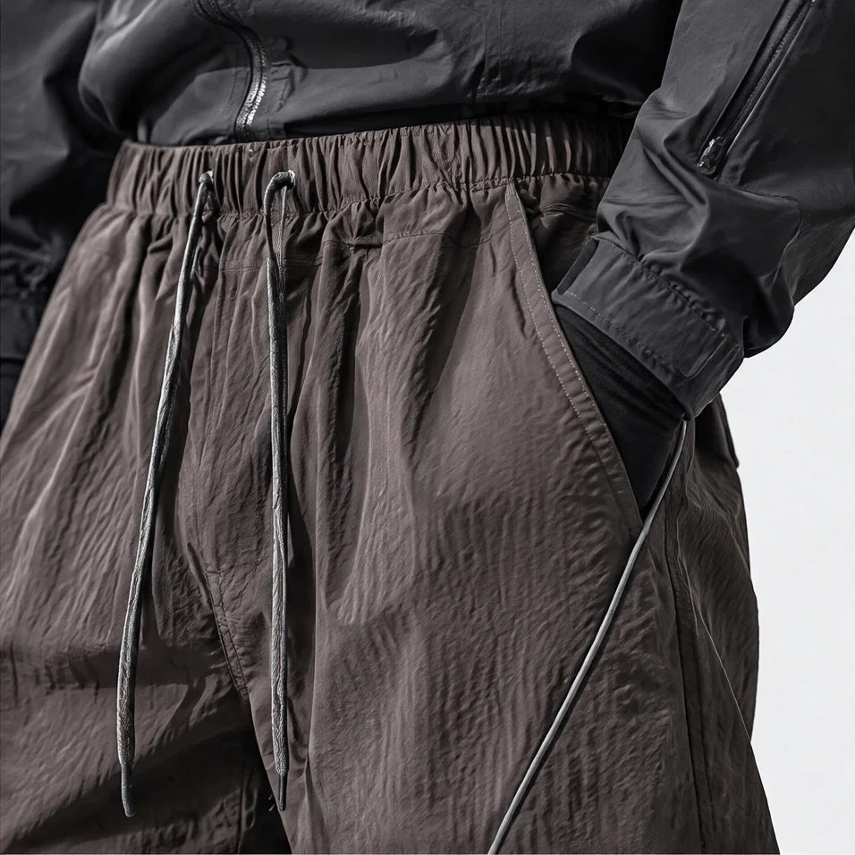 Sough - Unisex Water-Repellent & Quick-Dry Reflective Walking Trousers - Mist Purple