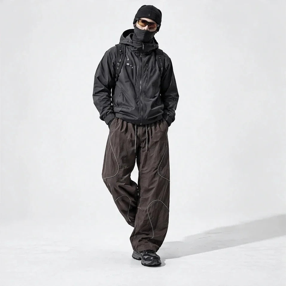 Sough - Unisex Water-Repellent & Quick-Dry Reflective Walking Trousers - Mist Purple