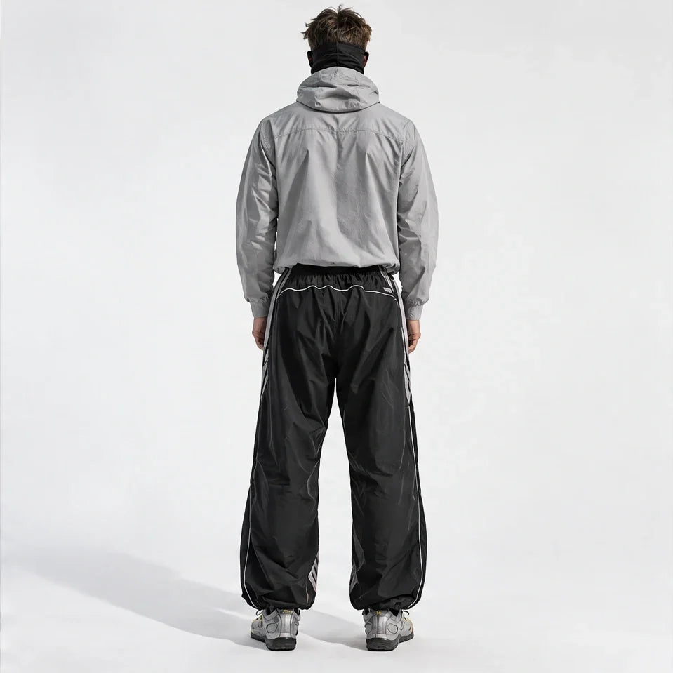 Lash - Unisex Water-Repellent & Quick-Dry Reflective Hiking Trousers - Black
