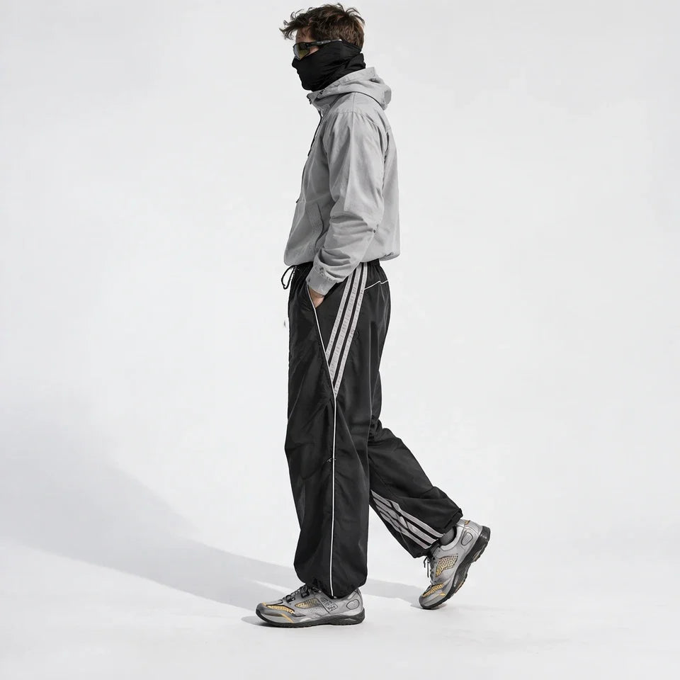 Lash - Unisex Water-Repellent & Quick-Dry Reflective Hiking Trousers - Black