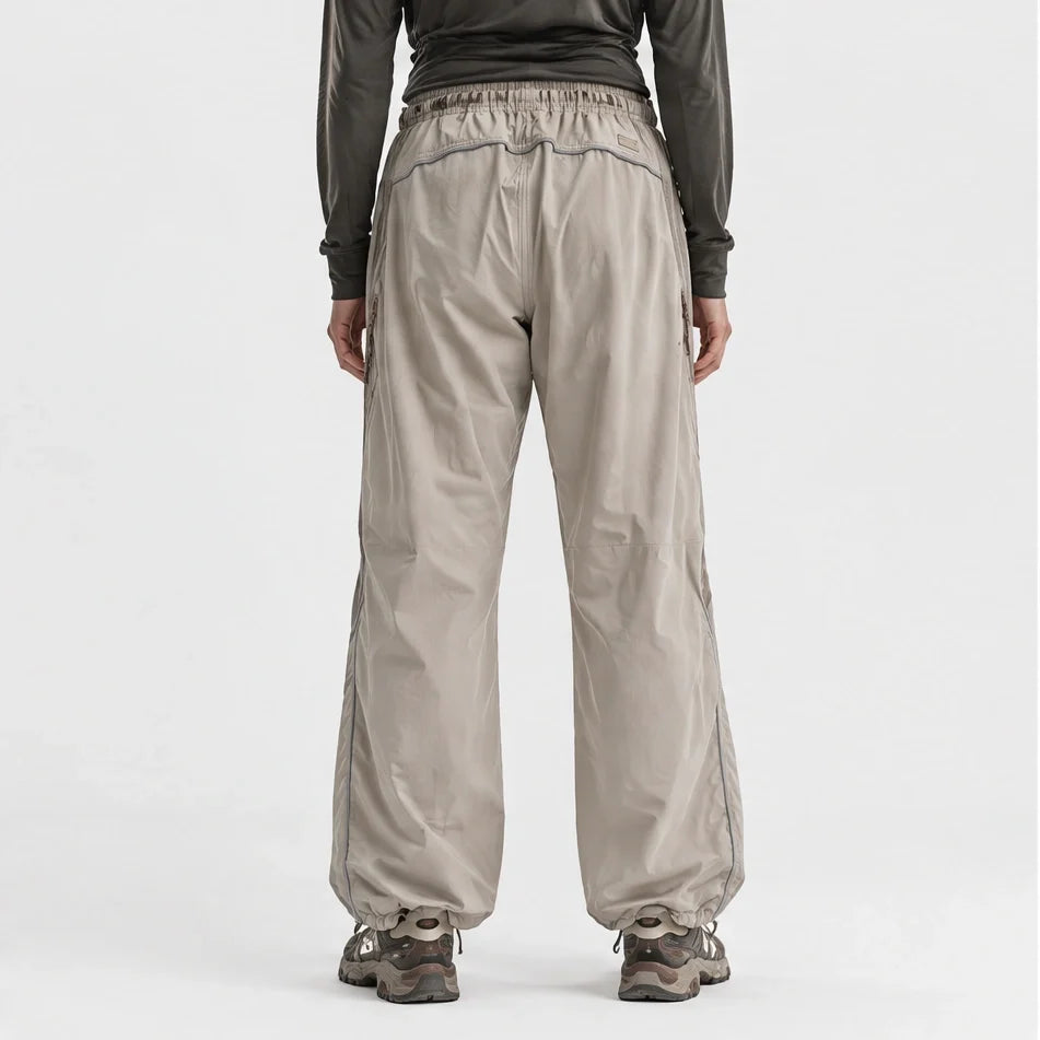 Lash - Unisex Water-Repellent & Quick-Dry Reflective Hiking Trousers - Khaki