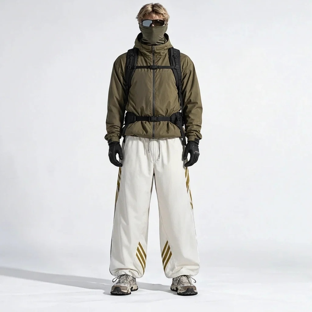 Lash - Unisex Water-Repellent & Quick-Dry Reflective Hiking Trousers - Light Khaki
