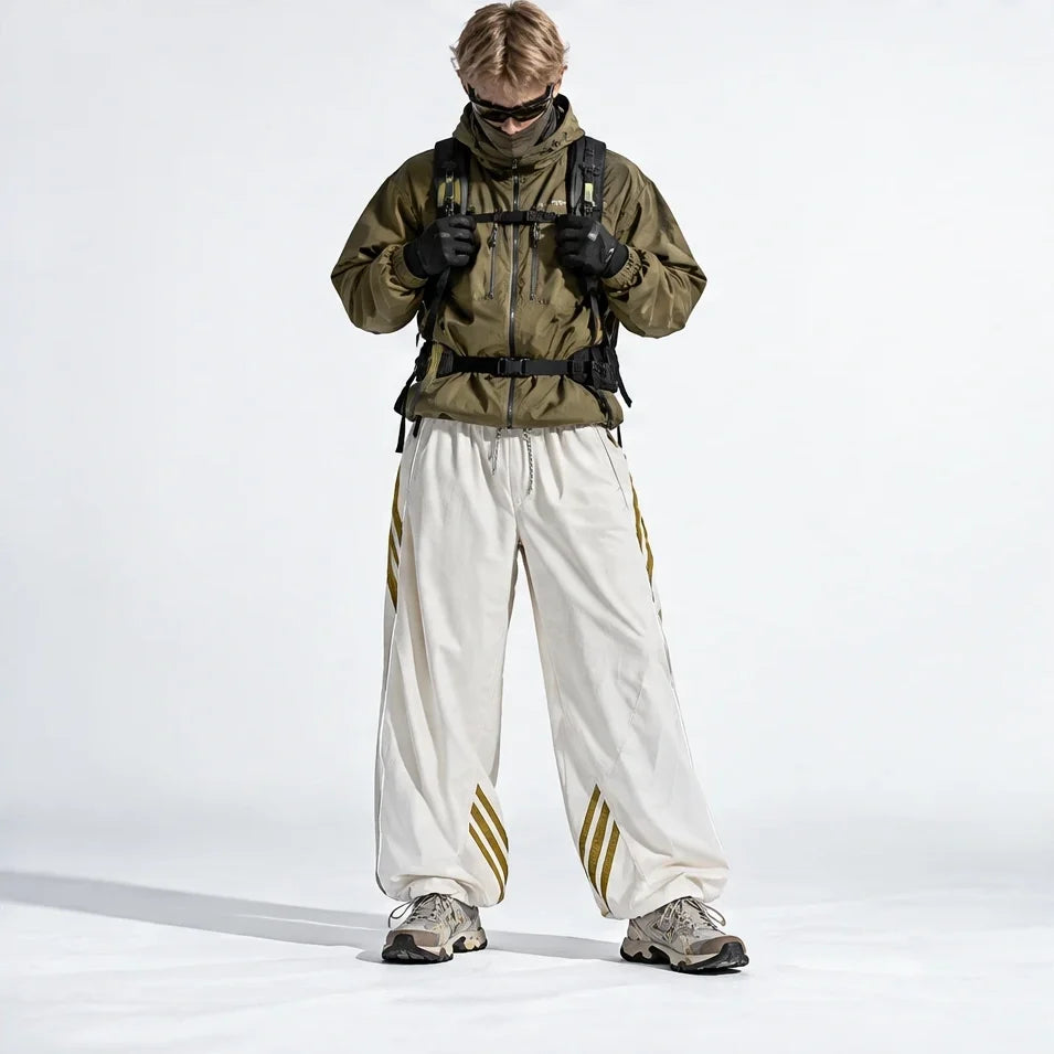 Lash - Unisex Water-Repellent & Quick-Dry Reflective Hiking Trousers - Light Khaki