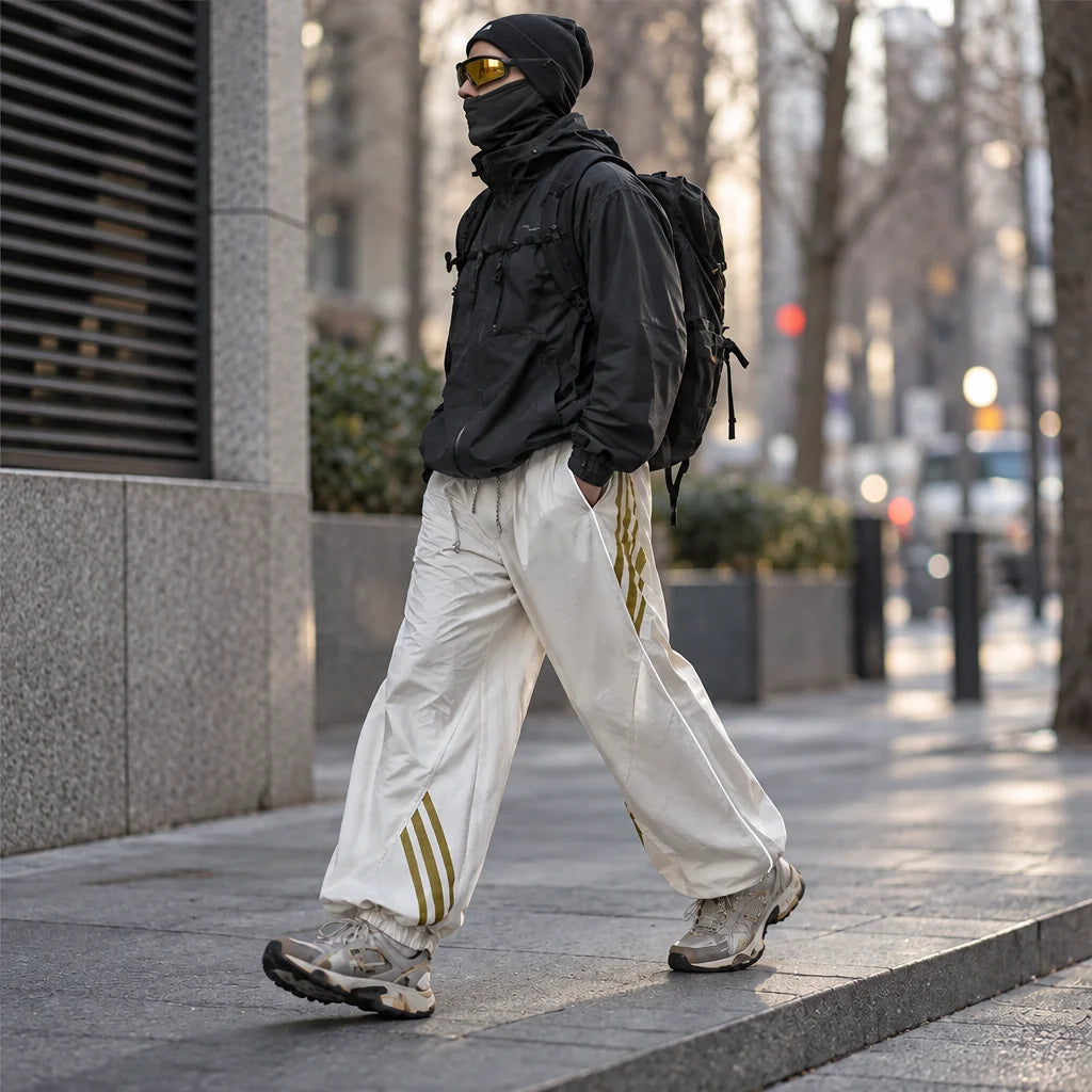 Lash - Unisex Water-Repellent & Quick-Dry Reflective Hiking Trousers - Light Khaki