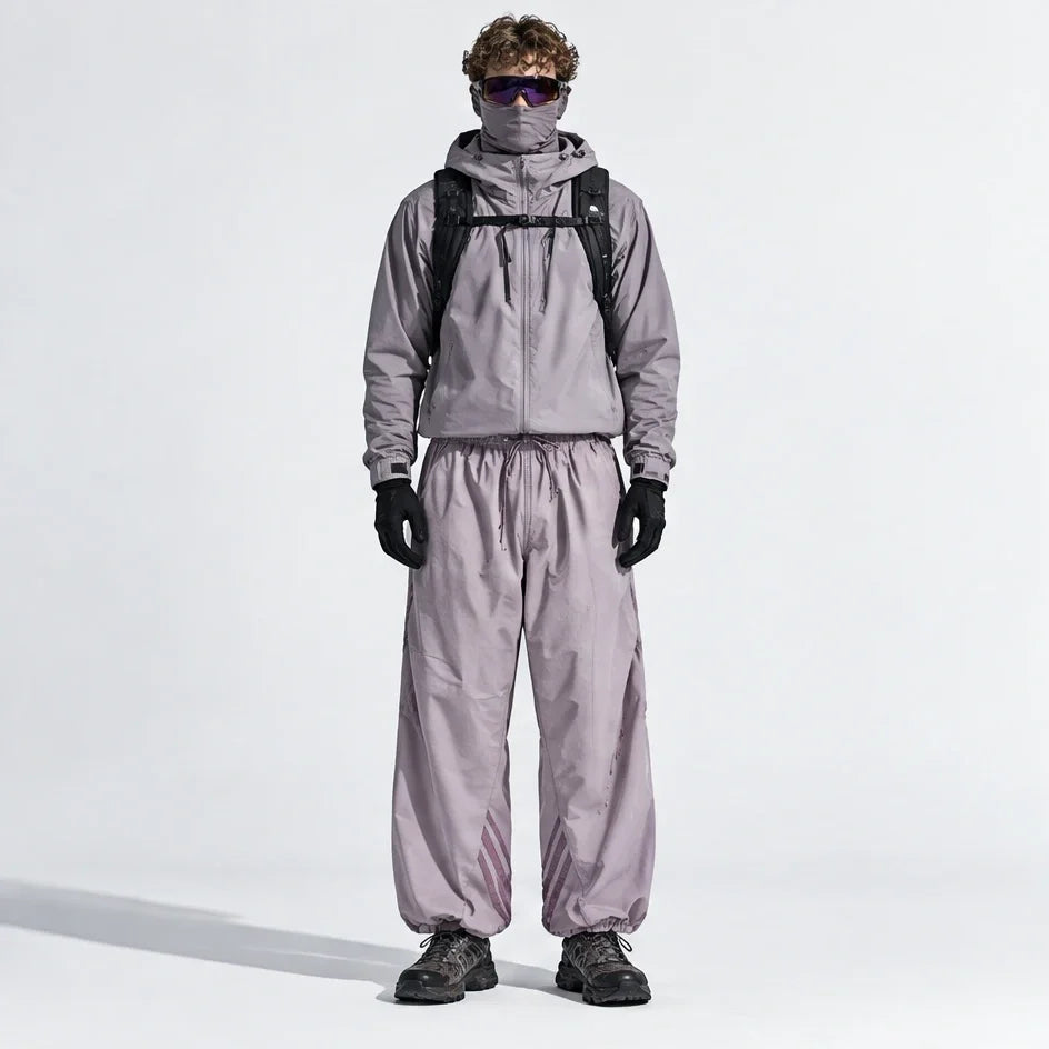Lash - Unisex Water-Repellent & Quick-Dry Reflective Hiking Trousers - Purple Pink