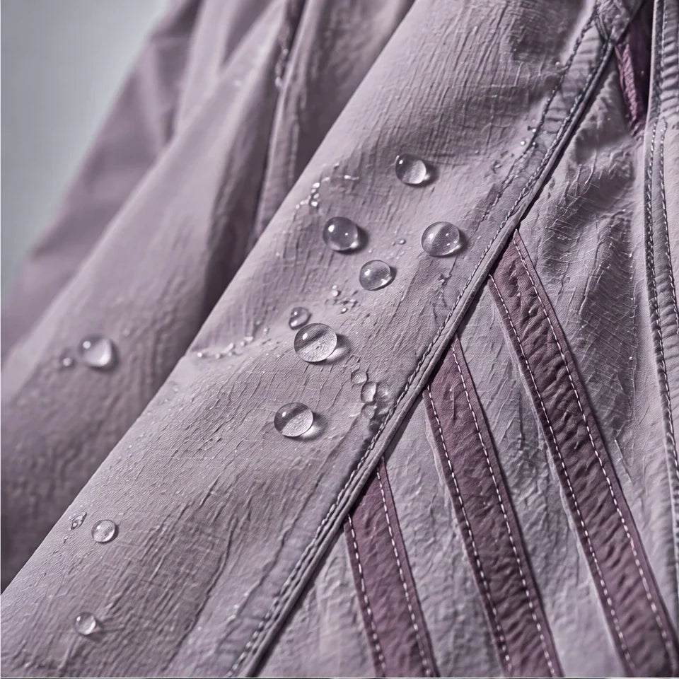 Lash - Unisex Water-Repellent & Quick-Dry Reflective Hiking Trousers - Purple Pink