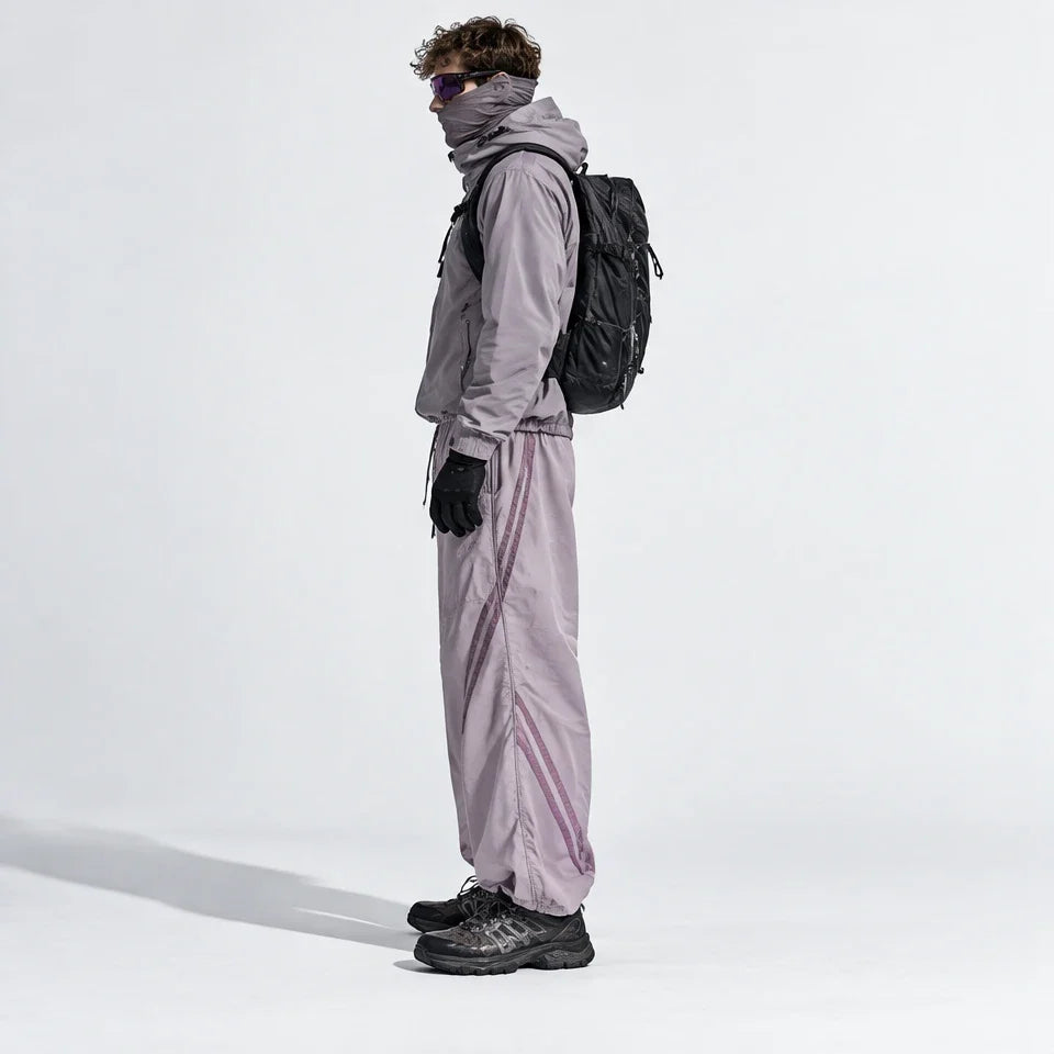 Lash - Unisex Water-Repellent & Quick-Dry Reflective Hiking Trousers - Purple Pink