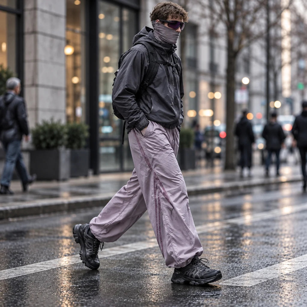 Lash - Unisex Water-Repellent & Quick-Dry Reflective Hiking Trousers - Purple Pink