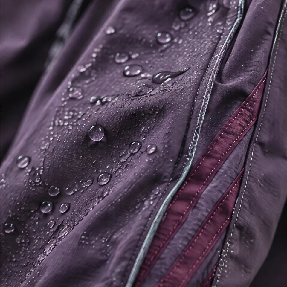 Lash - Unisex Water-Repellent & Quick-Dry Reflective Hiking Trousers - Purple