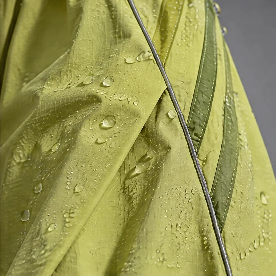 Lash - Unisex Water-Repellent & Quick-Dry Reflective Hiking Trousers - Yellow Green