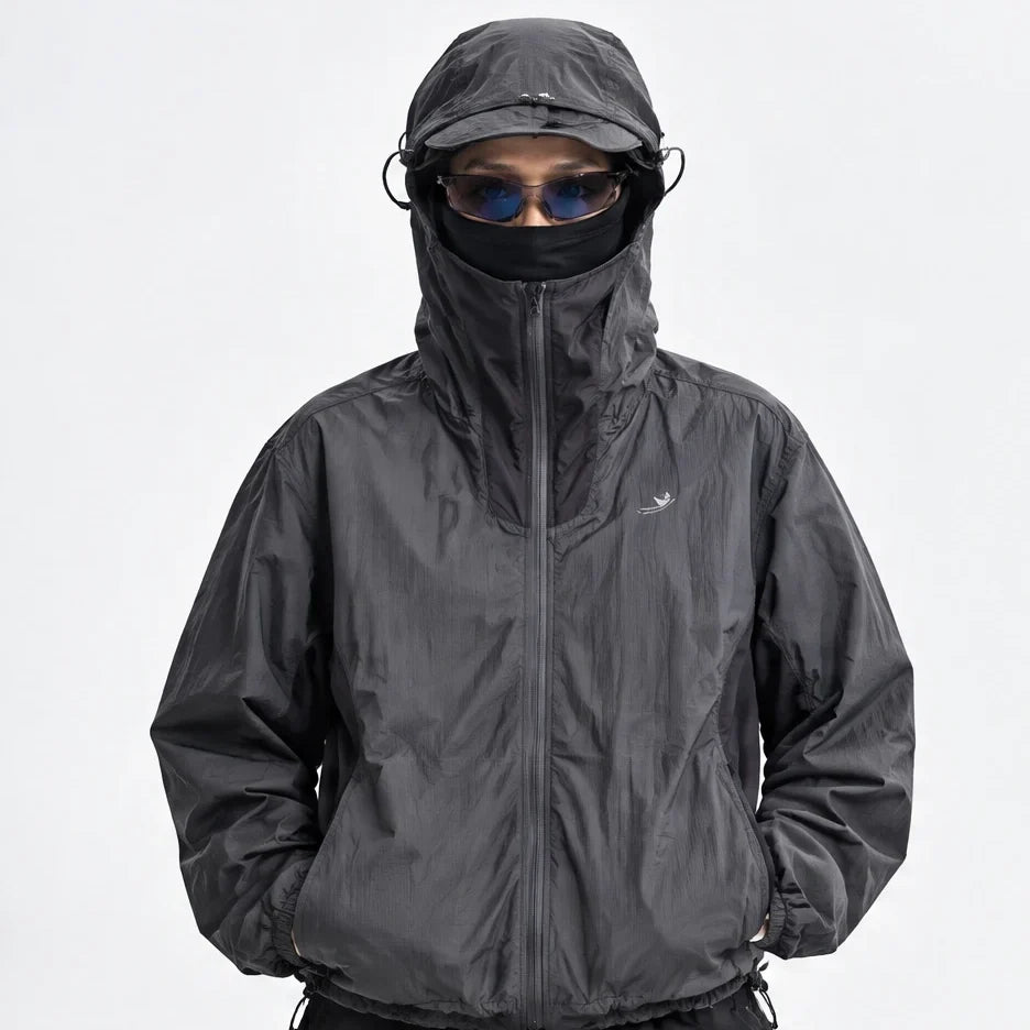 Chill - Unisex Water-Repellent & Windproof UPF50+ Lightweight Jacket - Dark Grey