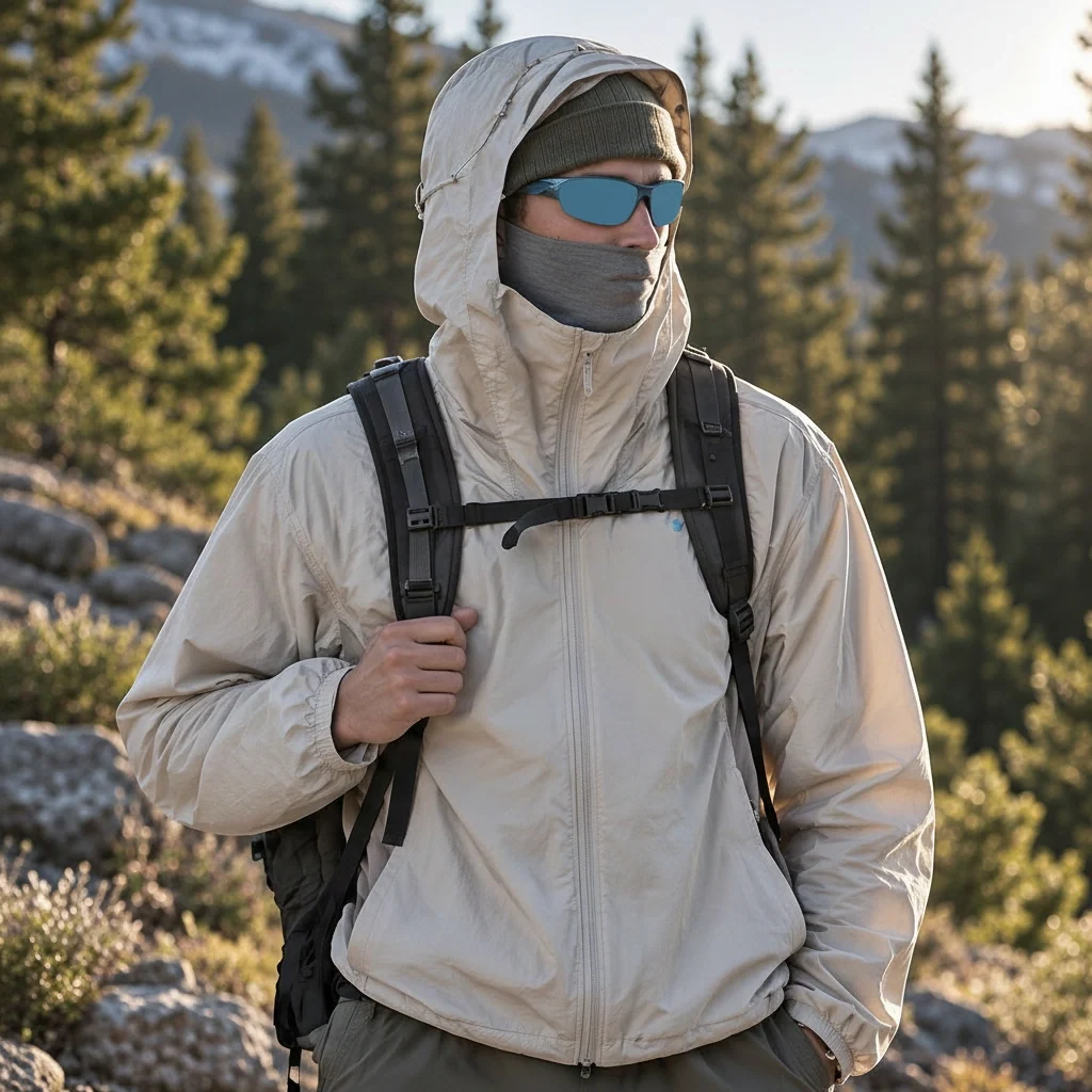 Chill - Unisex Water-Repellent & Windproof UPF50+ Lightweight Jacket - Light Grey