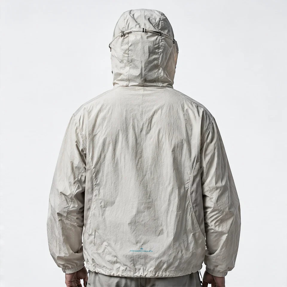 Chill - Unisex Water-Repellent & Windproof UPF50+ Lightweight Jacket - Light Grey