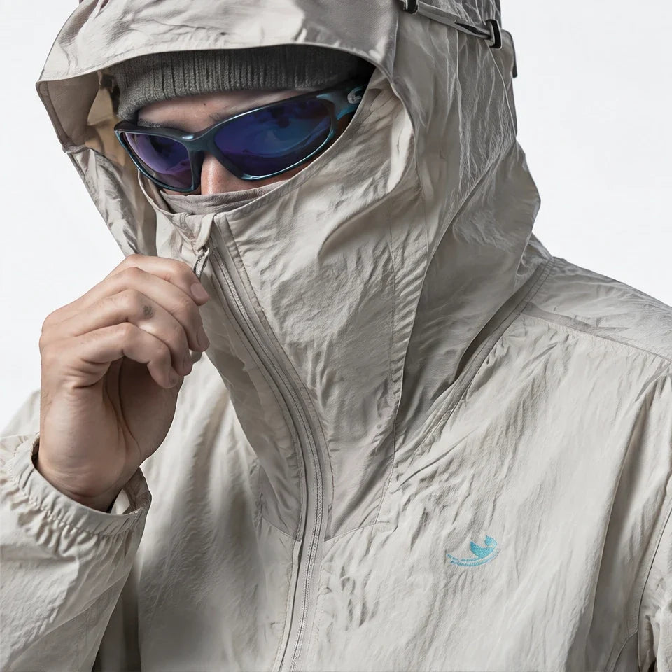 Chill - Unisex Water-Repellent & Windproof UPF50+ Lightweight Jacket - Light Grey