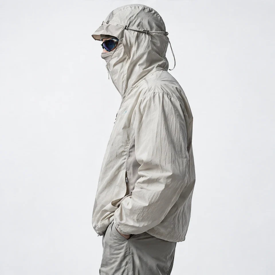 Chill - Unisex Water-Repellent & Windproof UPF50+ Lightweight Jacket - Light Grey