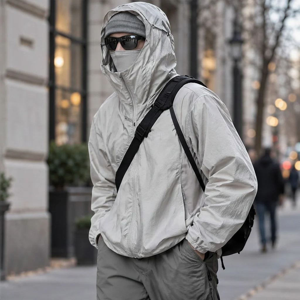 Chill - Unisex Water-Repellent & Windproof UPF50+ Lightweight Jacket - Light Grey