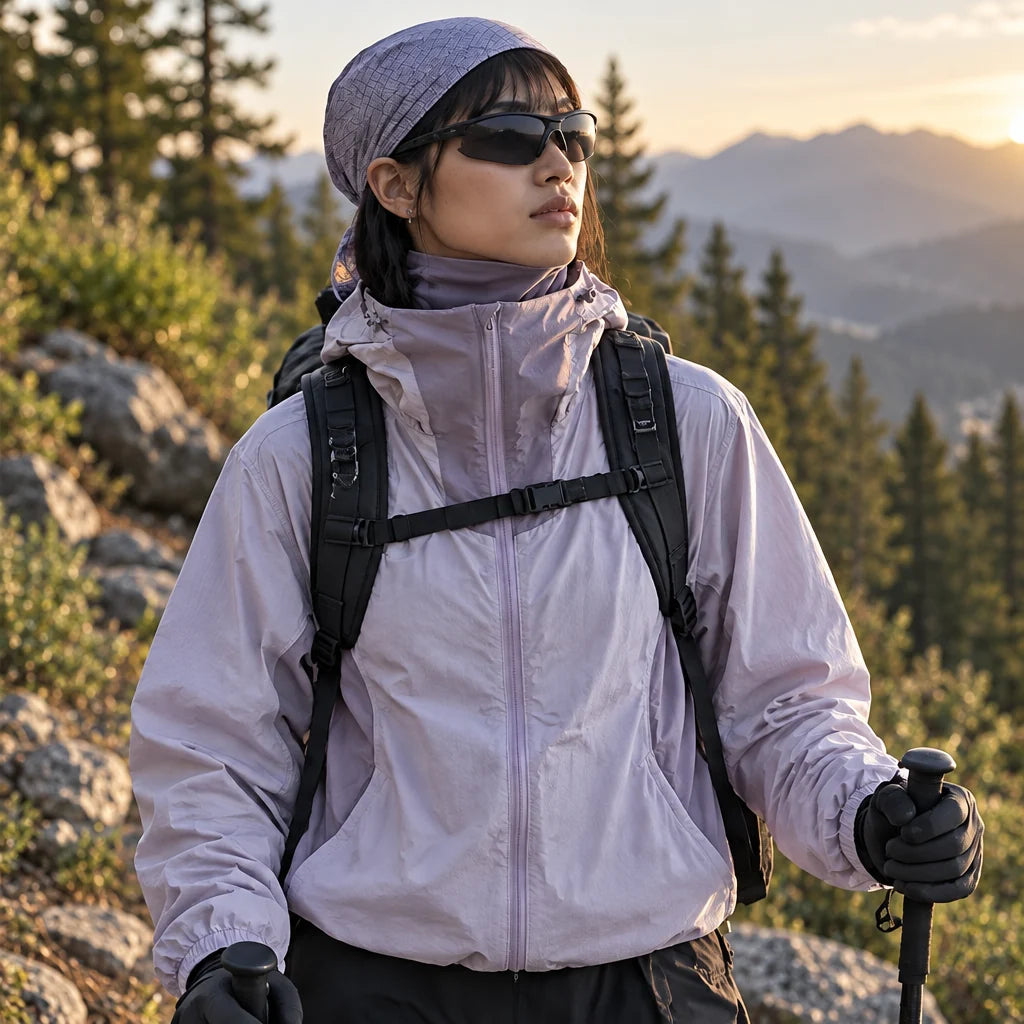 Chill - Unisex Water-Repellent & Windproof UPF50+ Lightweight Jacket - Purple Pink