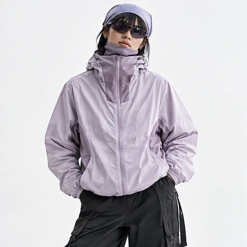 Chill - Unisex Water-Repellent & Windproof UPF50+ Lightweight Jacket - Purple Pink