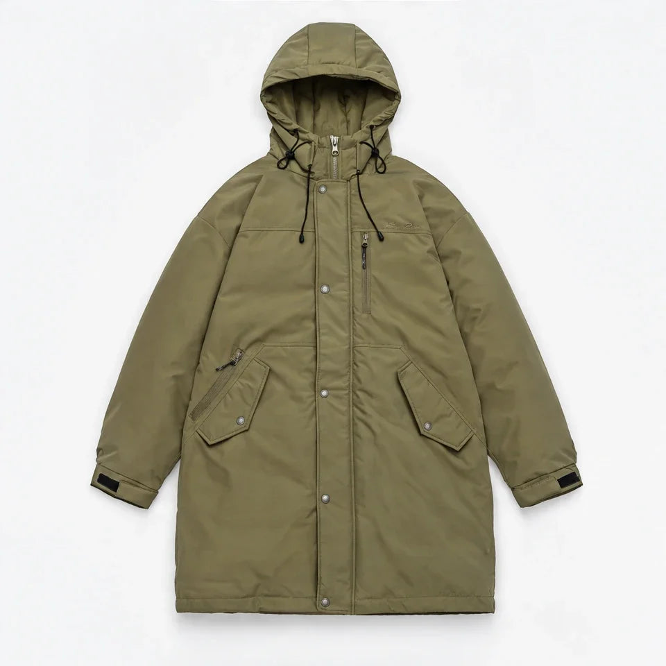 Spindrift - Mens Windproof Breathable & Duck Down Waterproof Coat - Green