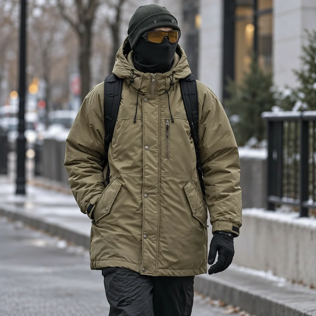 Spindrift - Mens Windproof Breathable & Duck Down Waterproof Coat - Green