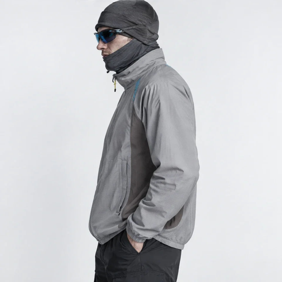 Wuther - Unisex Water-Repellent & Windproof 10K Lightweight Jacket - Dark Grey