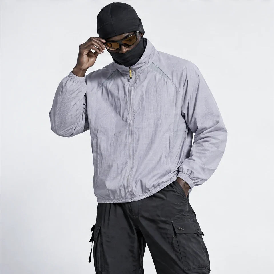 Wuther - Unisex Water-Repellent & Windproof 10K Lightweight Jacket - Purple