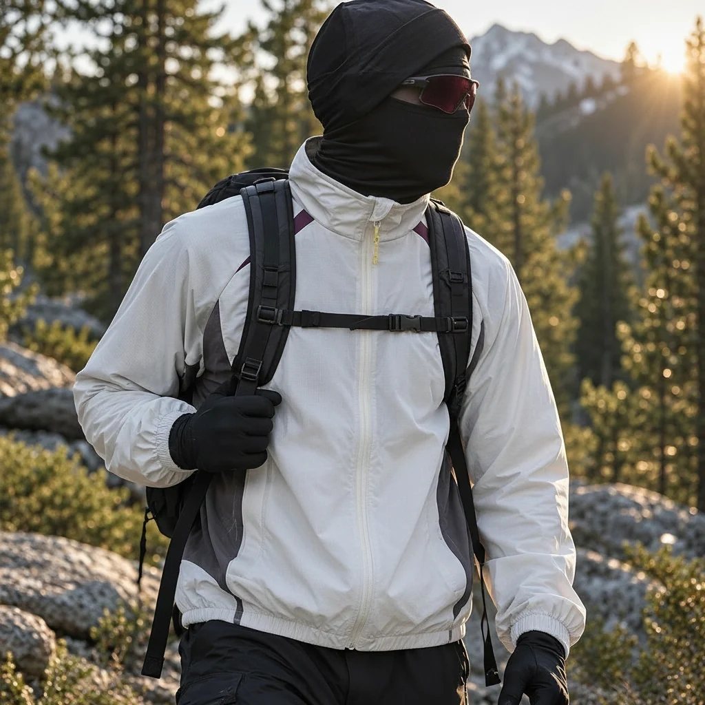 Wuther - Unisex Water-Repellent & Windproof 10K Lightweight Jacket - White