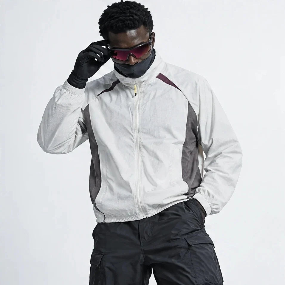 Wuther - Unisex Water-Repellent & Windproof 10K Lightweight Jacket - White